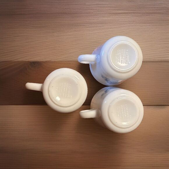 Corning COLONIAL MIST 3-Cups  3-Saucers Made In USA Replacement Sets Dinnerware - Picture 4 of 8